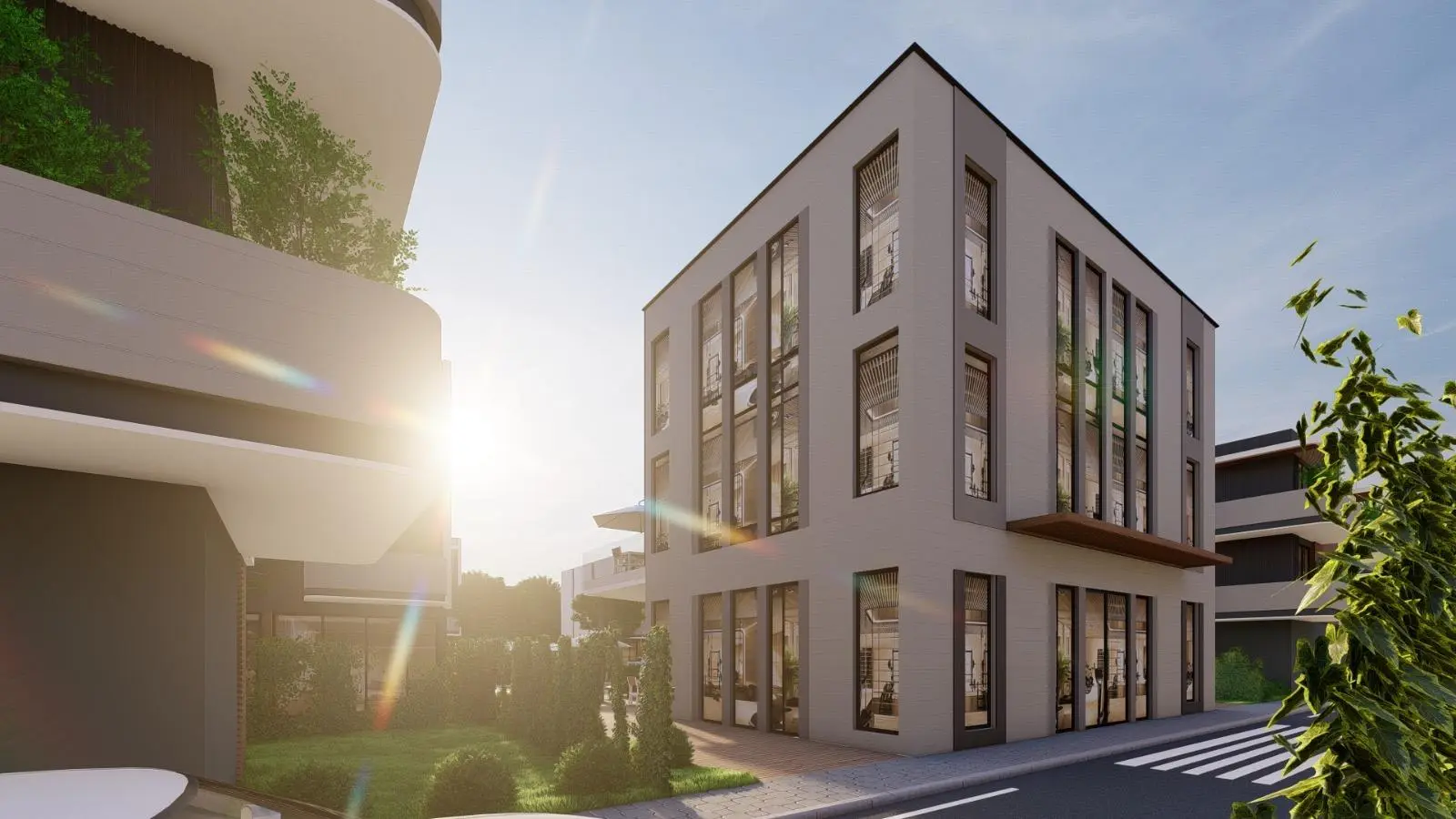 4-Bedroom Townhouse for Sale in La Dimora Residence | C-2 Middle Single Row with Garden & Community Views