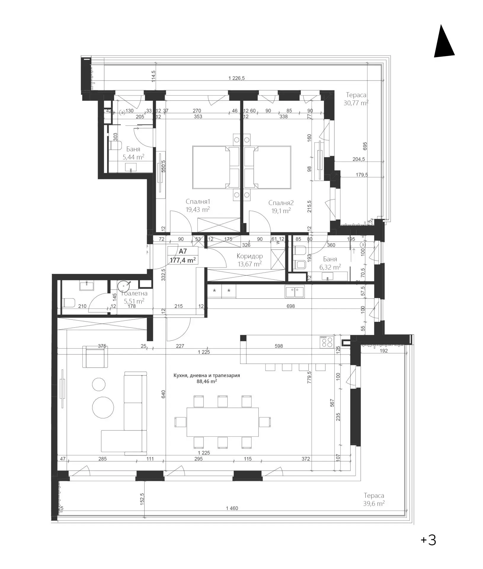2707aebcd47f301f35e4c77a25273d32 Two-bedroom apartment in a prestigious premium complex in Dragalevtsi