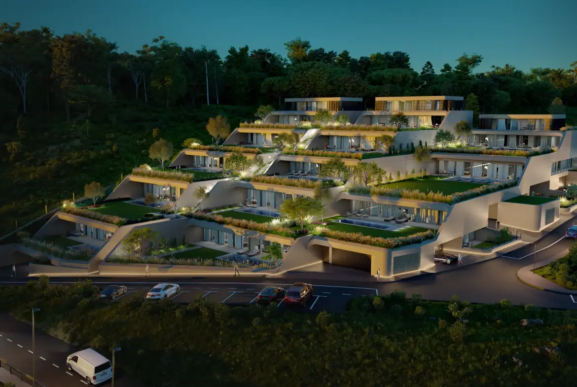 House in a boutique complex with a fantastic sea view in the town of Sozopol