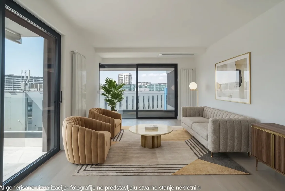 2-Bedroom Apartment, 86 m² – Soul 64, Novi Beograd, Belgrade