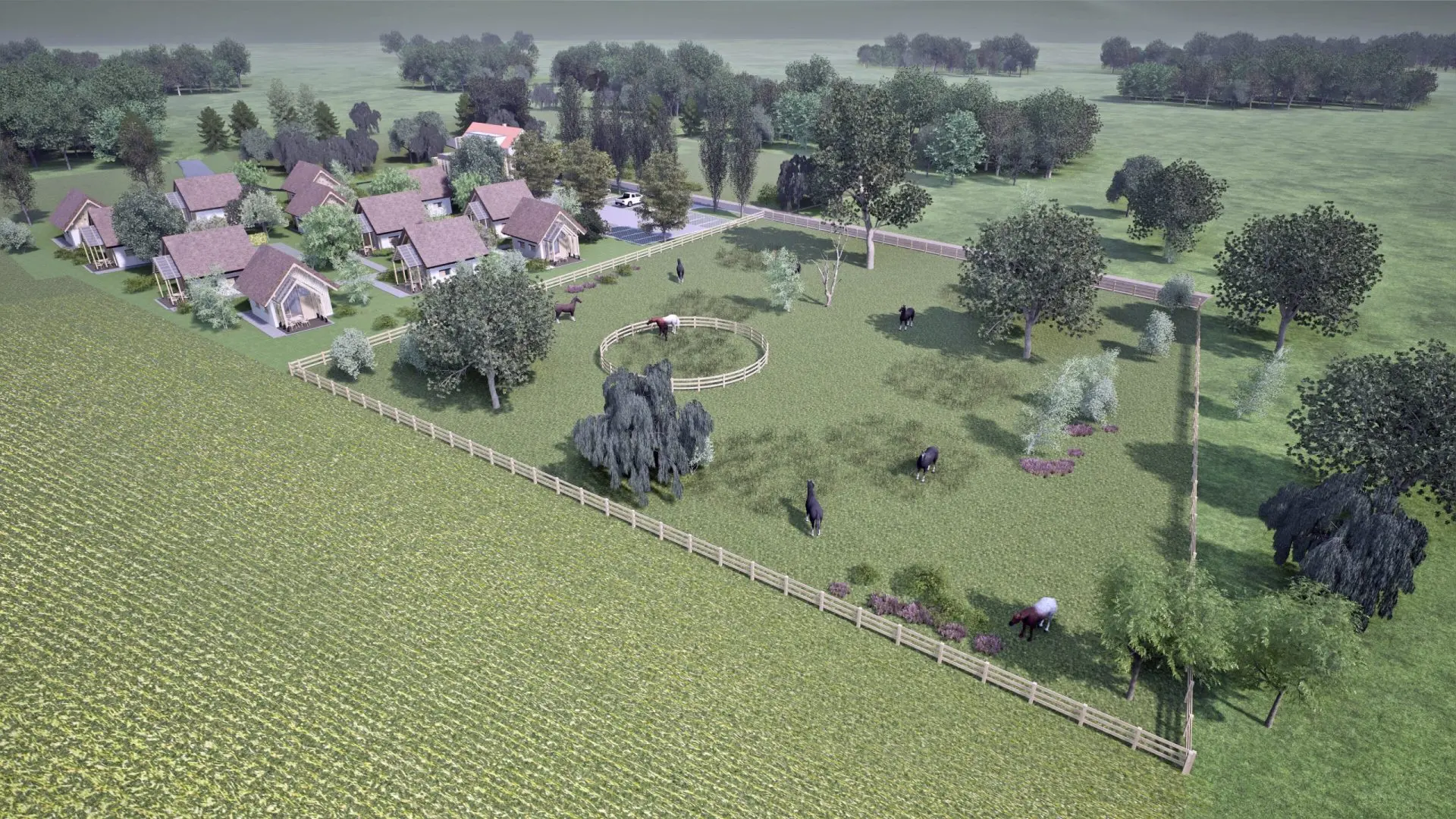 Glamping Project with Approved Permit – Buildable Land in Prekmurje