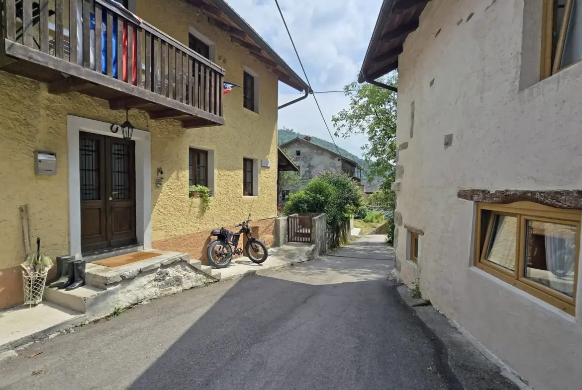 Two Charming Renovated Properties in the Soča Valley – Ideal for Investment or Family Living