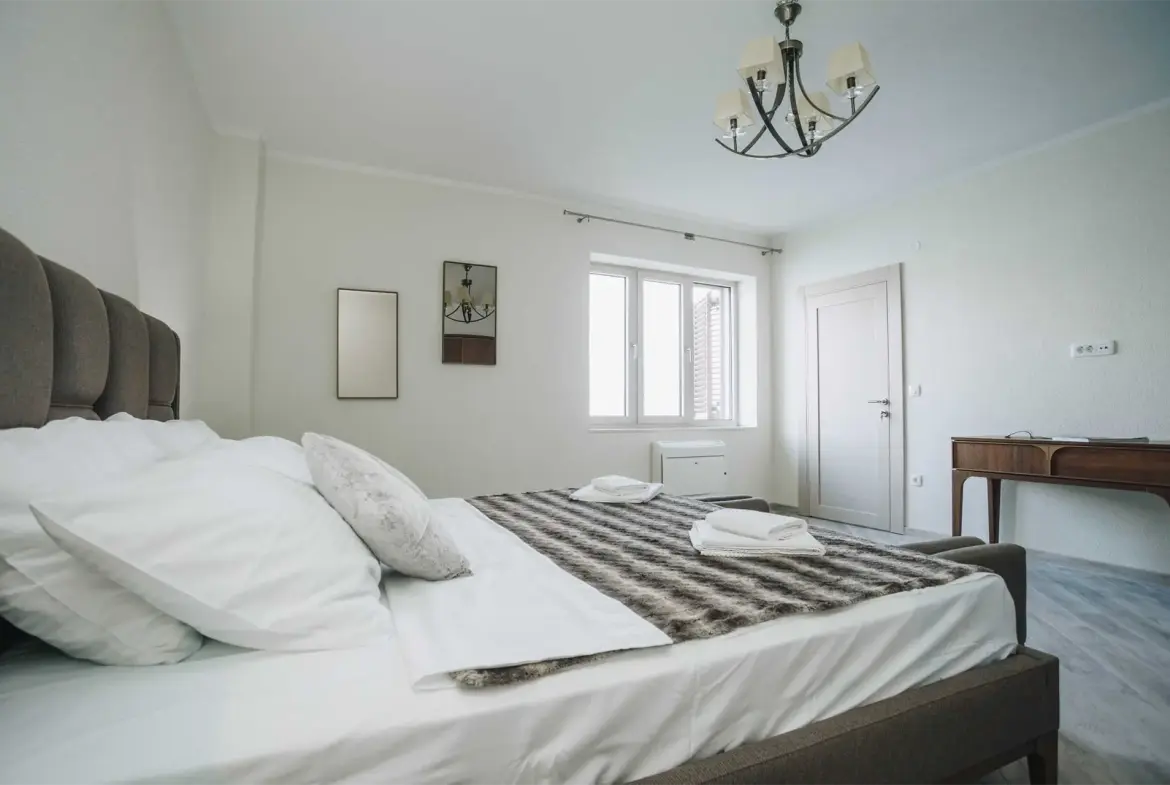 For sale seafront stone house with three apartments in Krasici