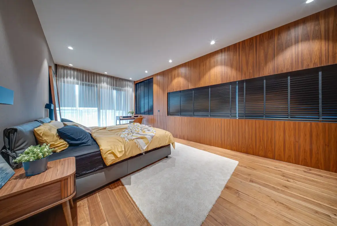 Modern designer apartment on the shore of Lake Pancharevo