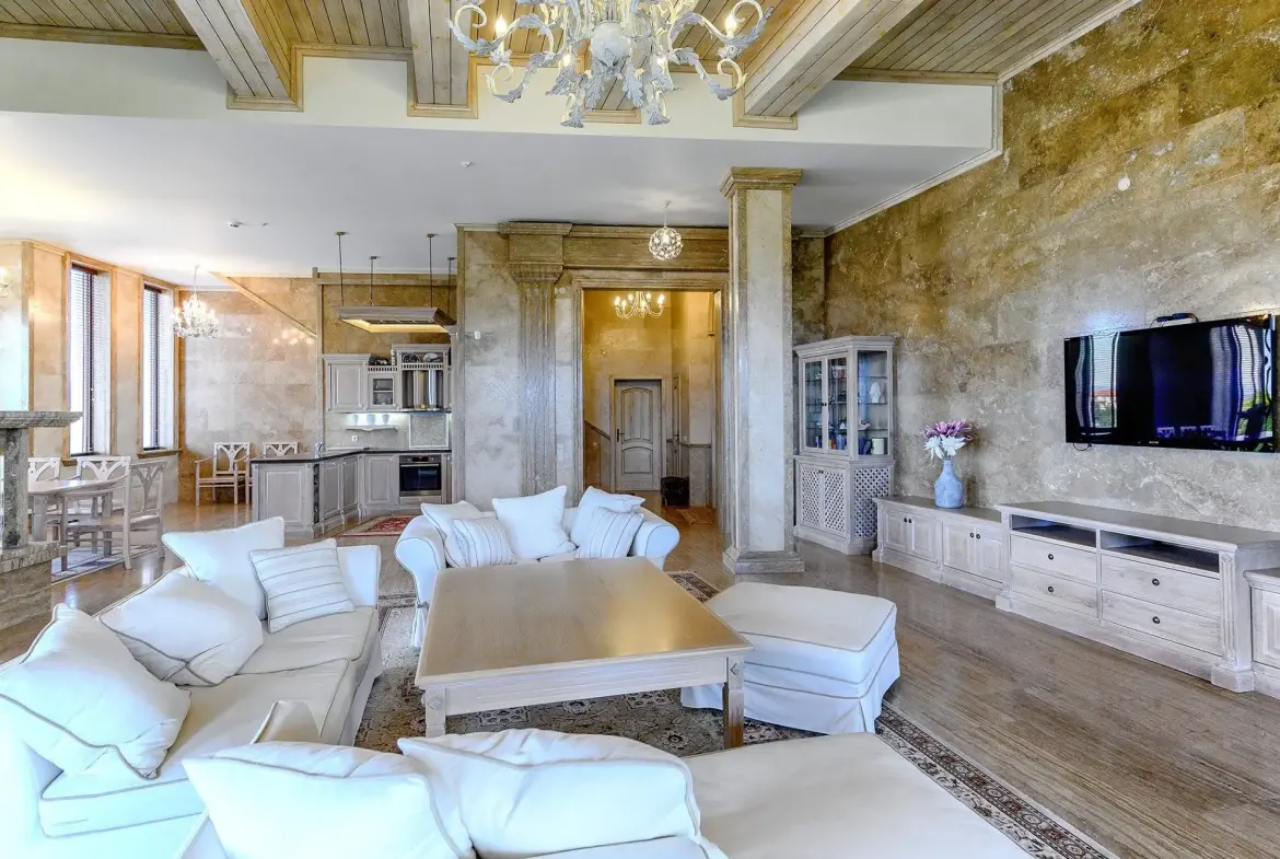 An exclusive residence with a pool near the Sunny Beach resort