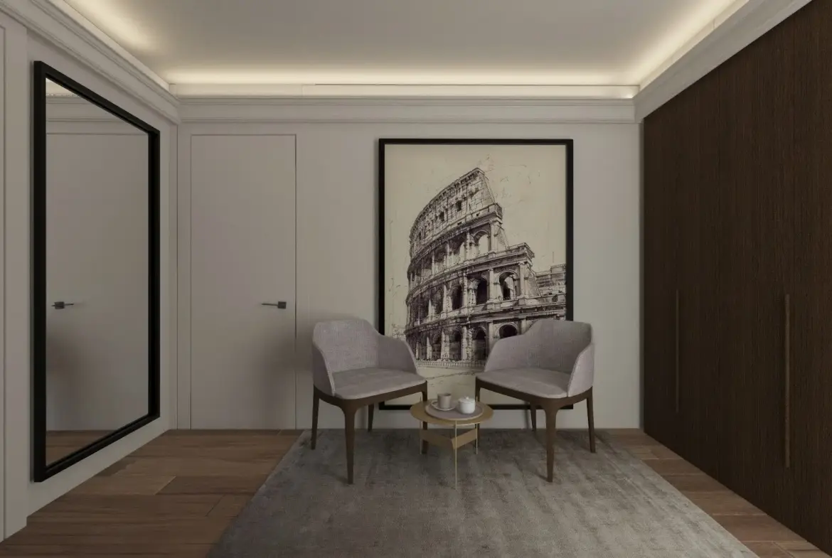 Penthouse with a panoramic terrace next to the National Palace of Culture for sale