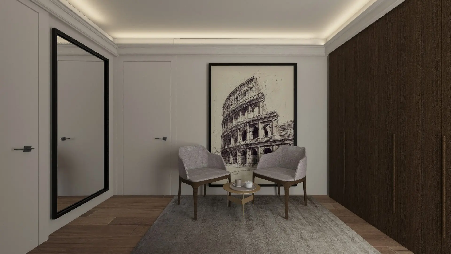 Penthouse with a panoramic terrace next to the National Palace of Culture for sale