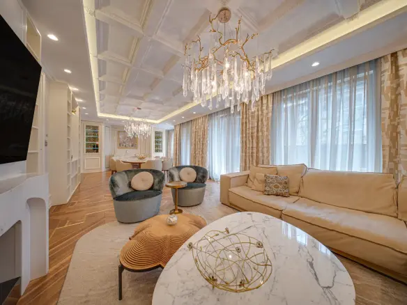 Impressive apartment with a top location in one of the most preferred neighborhoods of the capital, Iztok