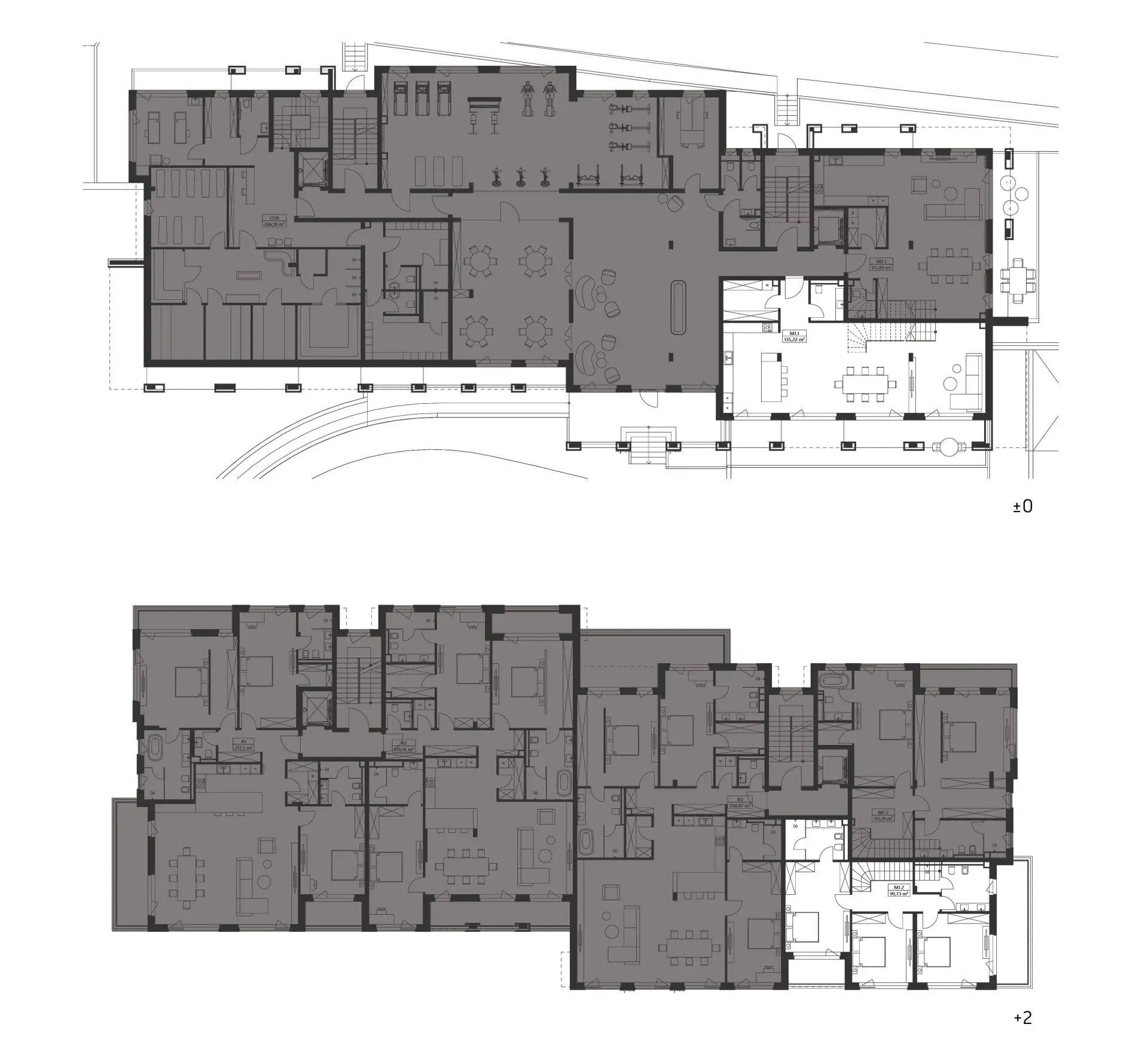 Two-level apartment with three bedrooms in a prestigious premium complex in Dragalevtsi
