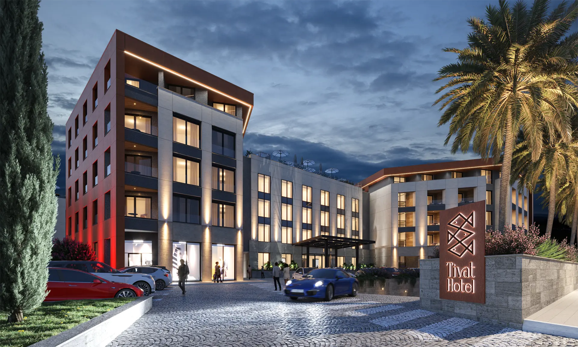 Two-bedroom apartment available for sale in the new Luxury 5* Hotel Tivat & Residences