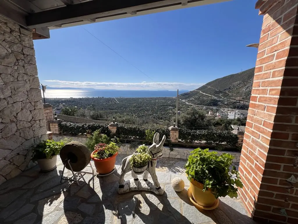 Villa For Sale In Borsh Village In Albania Riviera
