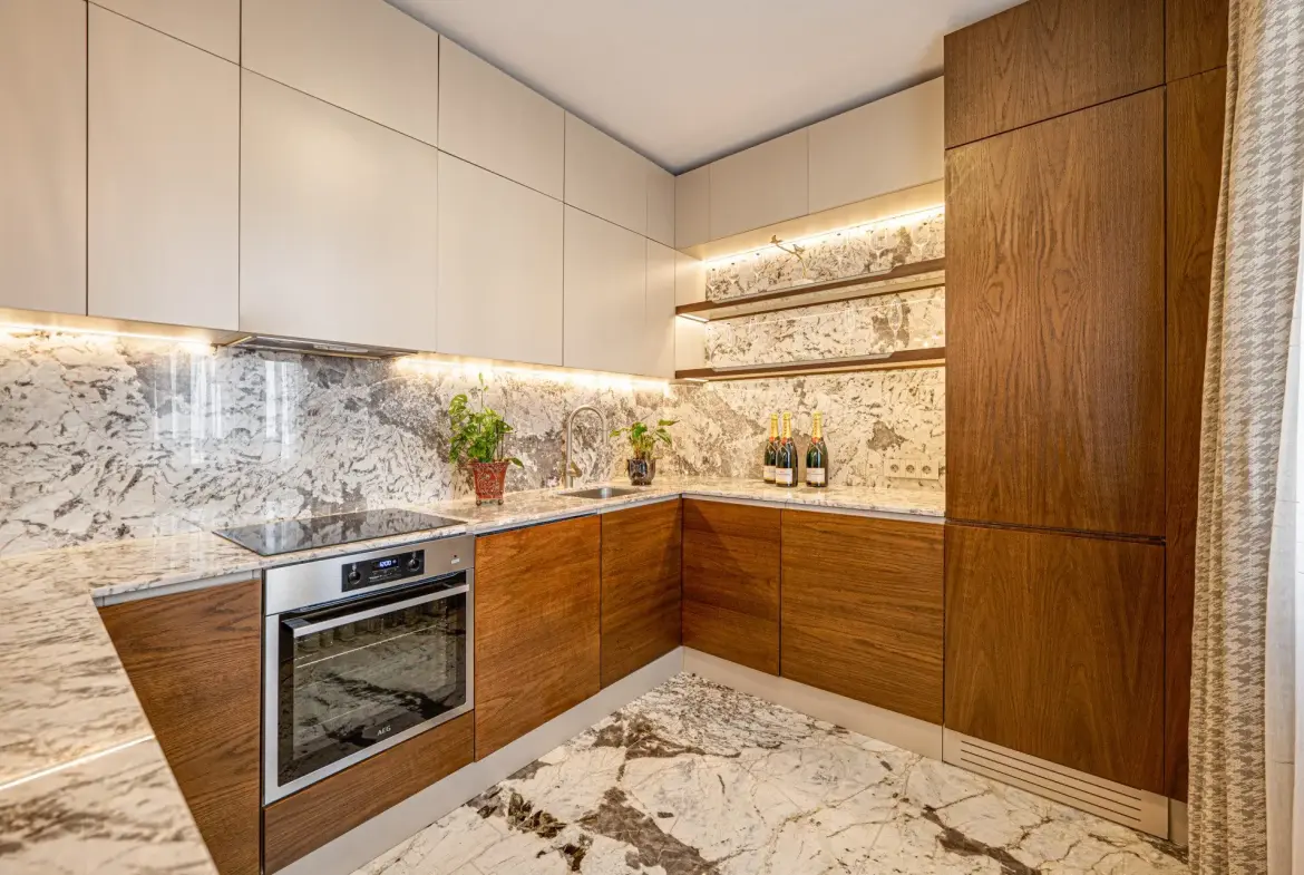 Designer three-bedroom apartment on Sofia’s prestigious Saborna street