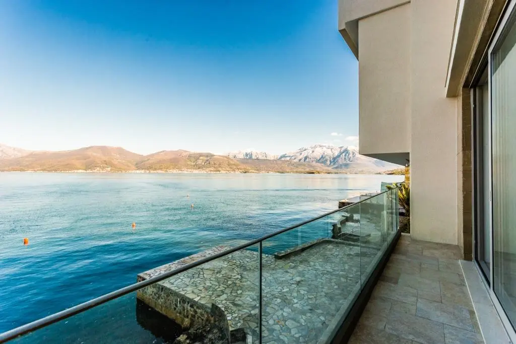 Modern Seafront Villa in Krasici: Your Luxurious Coastal Retreat