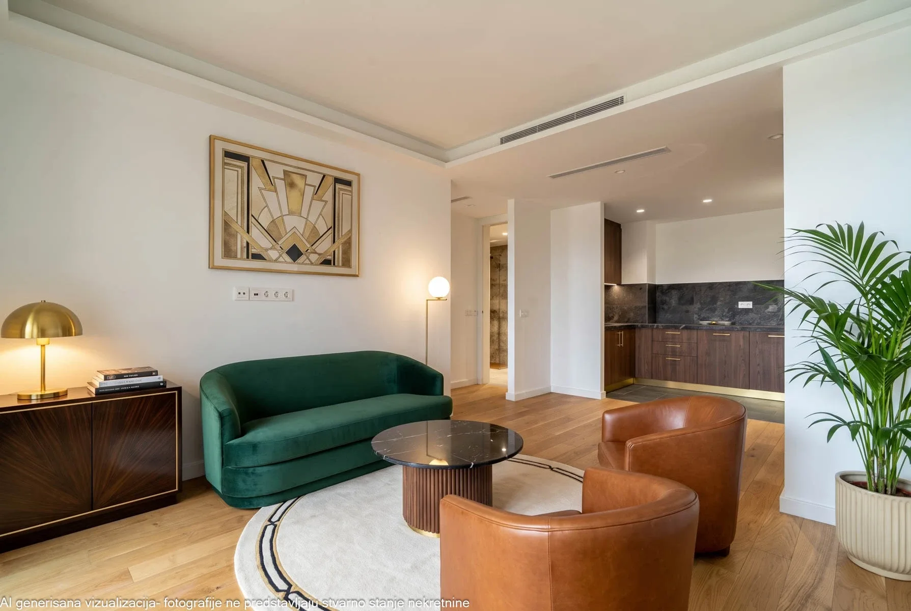 3-3-1 2-Bedroom Apartment, 76 m² – Sakura Park, Novi Beograd, Belgrade
