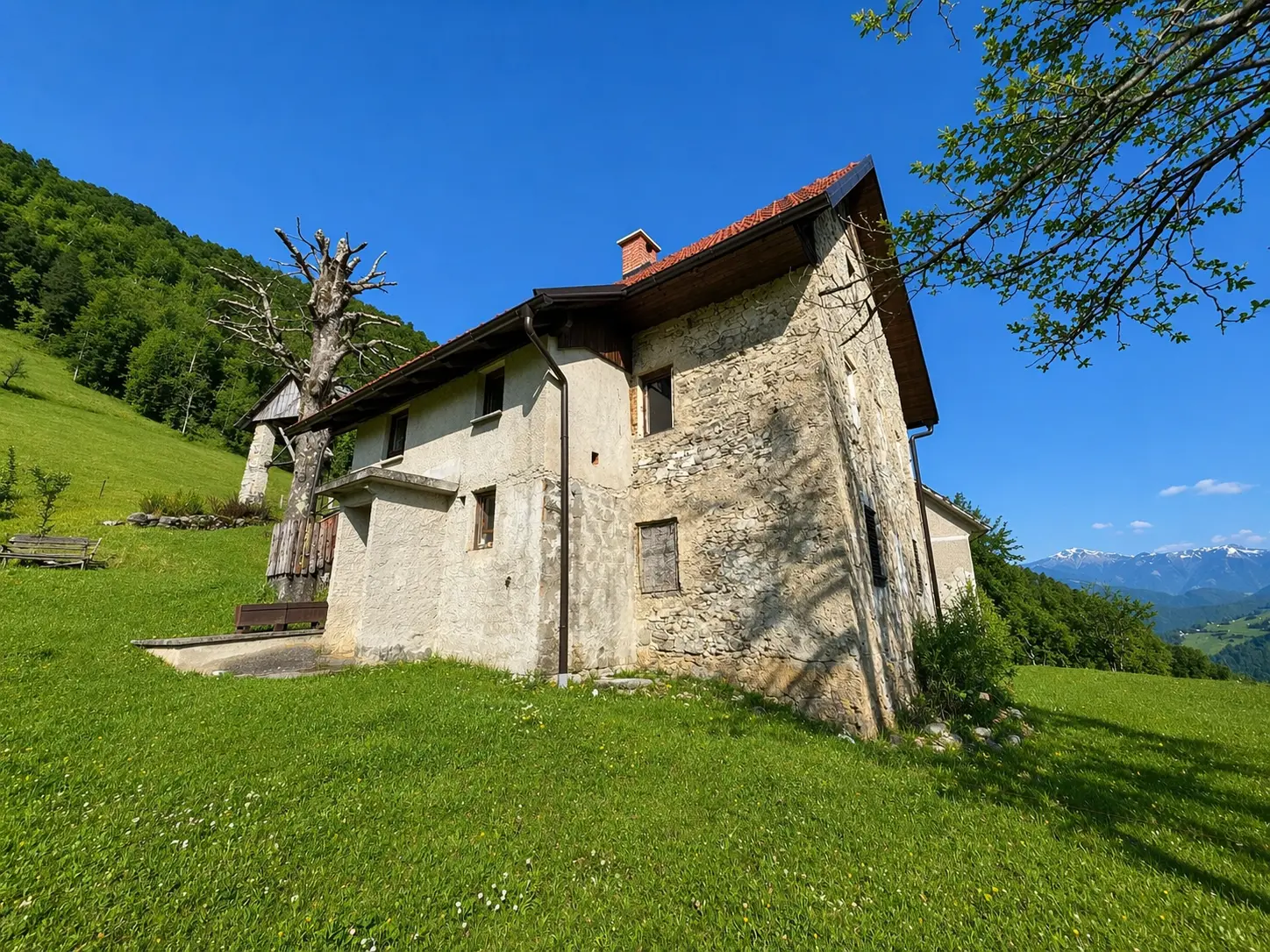 3-4 Idrija–Cerkno Area, Unique 40-Hectare Estate with Private Water Spring