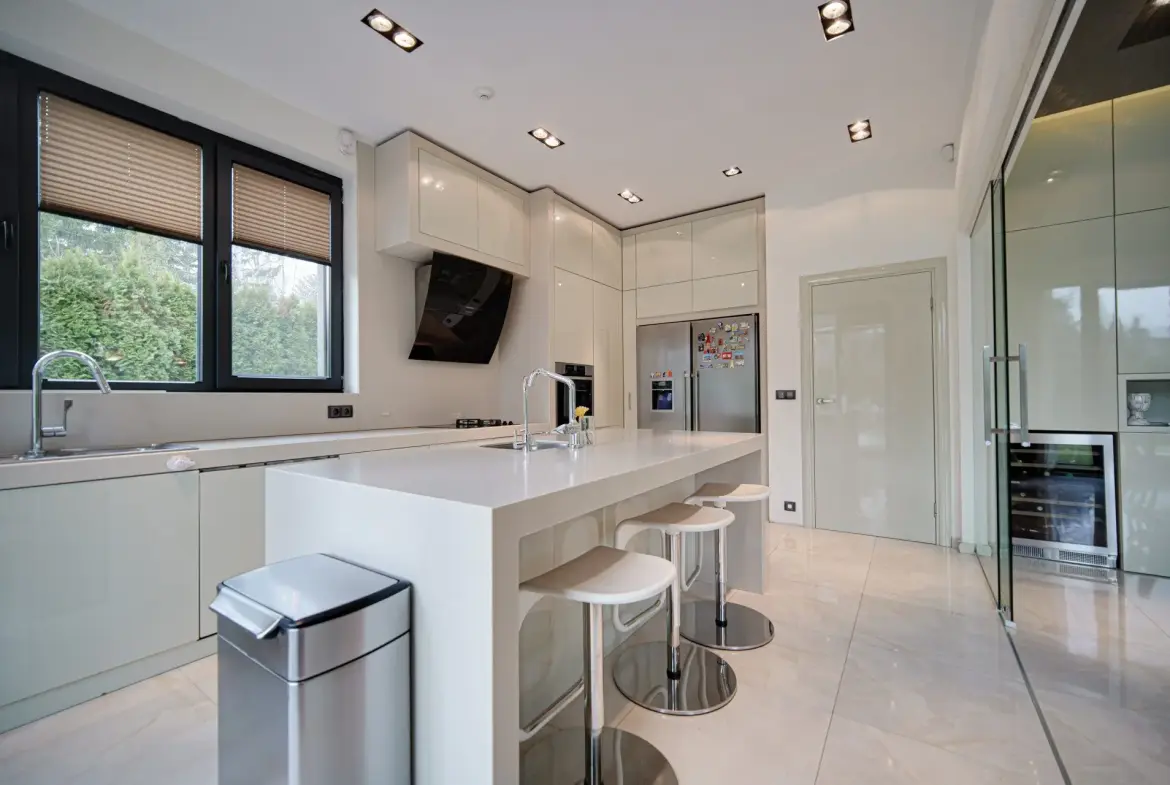 A modern detached house in an excellent location in the town of Bankya