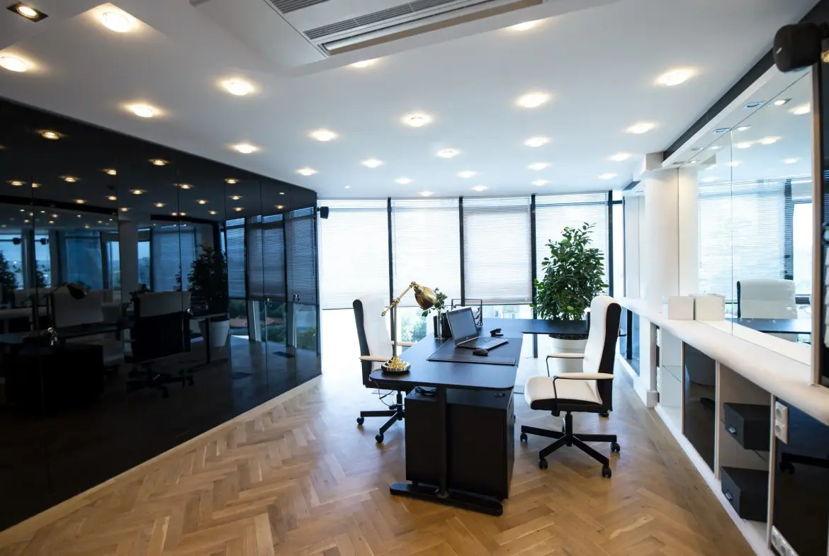 Spacious floor of a business building located in Hadji Dimitar district