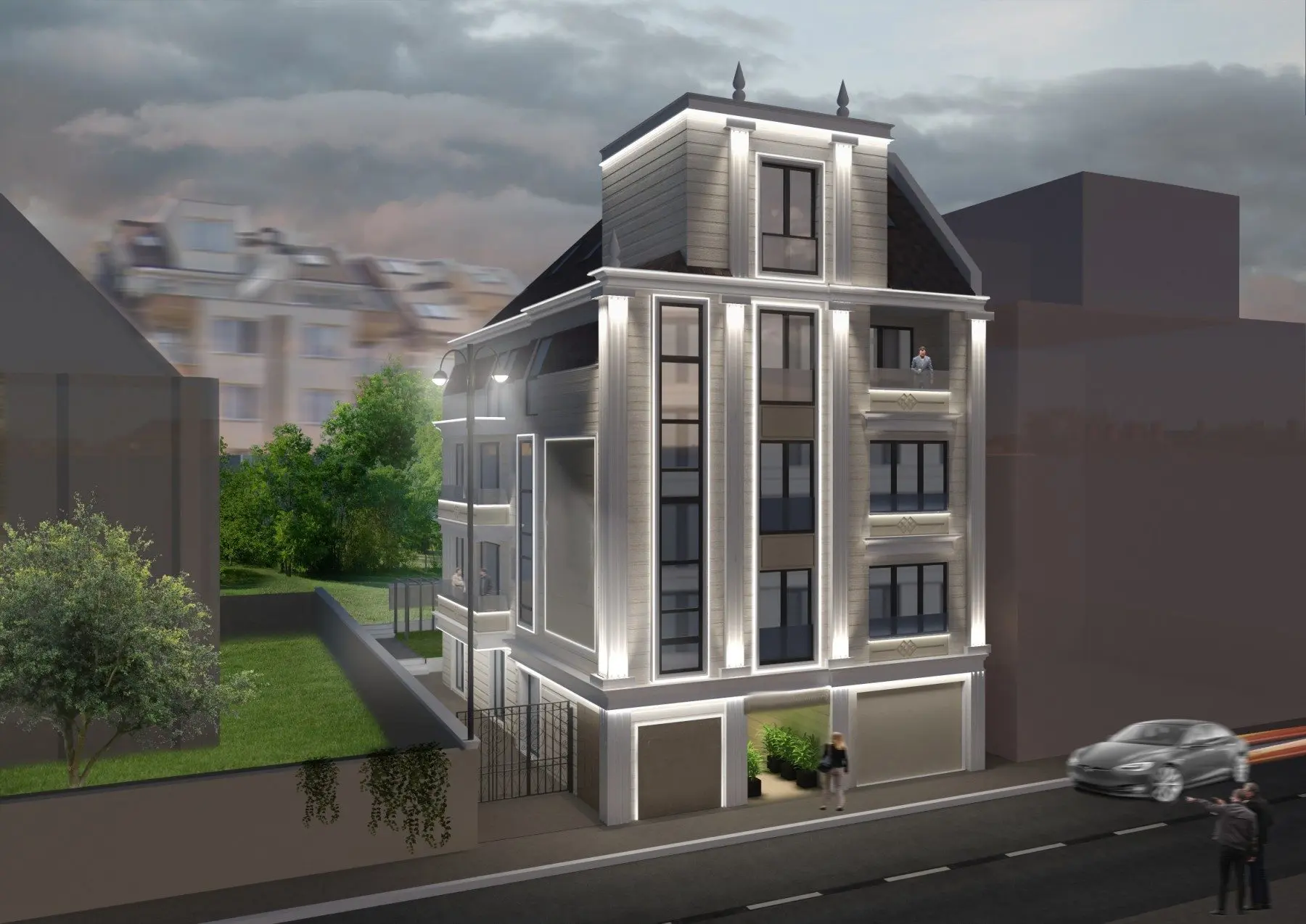 A wonderful apartment in a small boutique building in the central part of Sofia