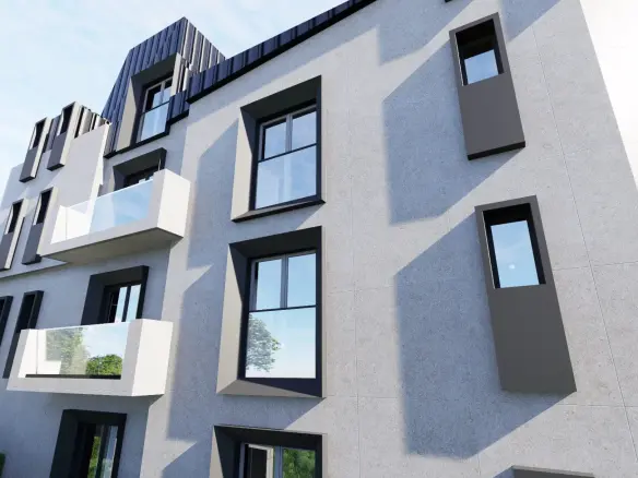 Two-bedroom apartment in a new boutique building, perfect location in Lozenets for sale