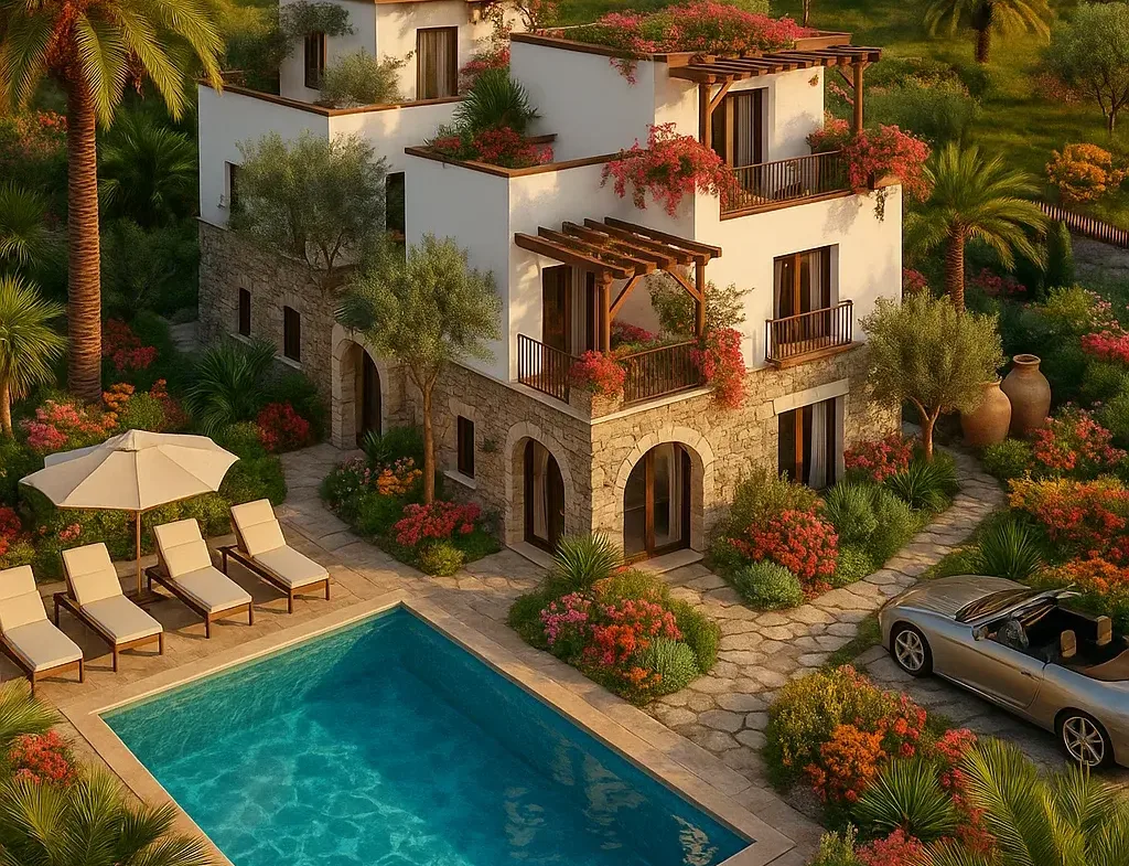Luxurious Villa NO.1 For Sale in Borsh, Sarande