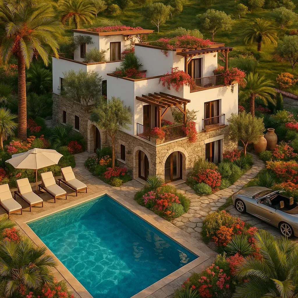 Luxurious Villa NO.1 For Sale in Borsh, Sarande
