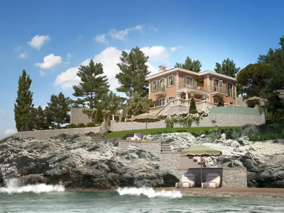 Prestigious Villa with private beach and pool
