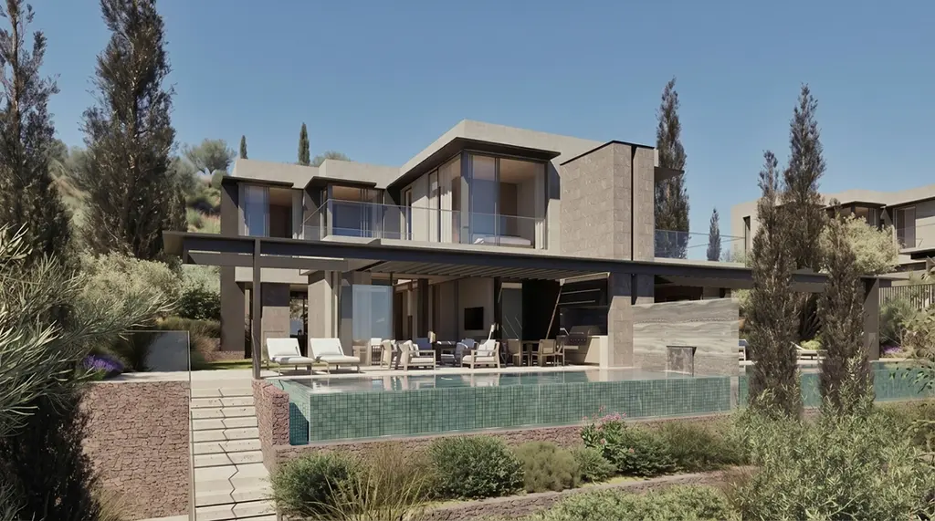 Three-Bedroom Twin Villa with Pool and Boka Bay Views at The Peaks, Luštica Bay
