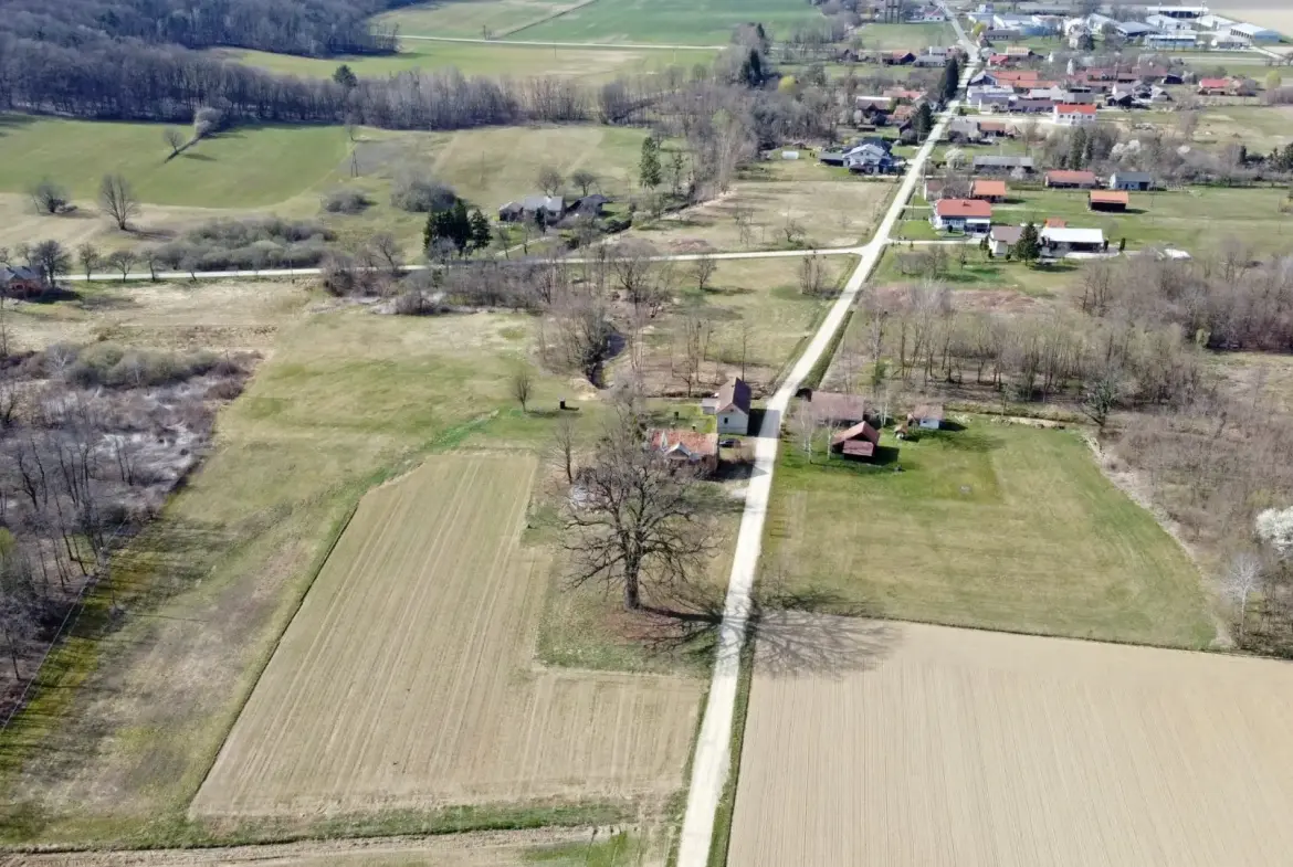 Glamping Project with Approved Permit – Buildable Land in Prekmurje