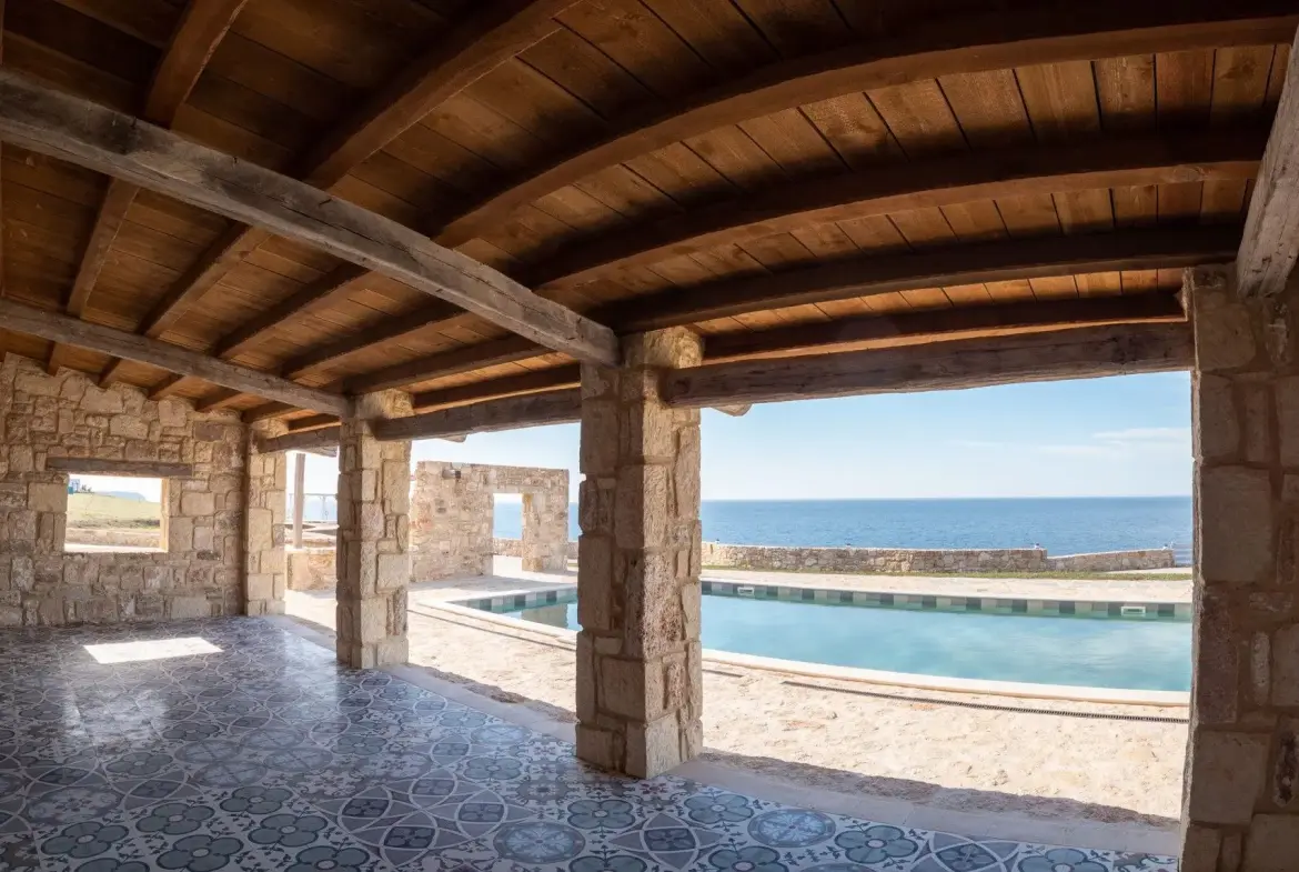 A stone jewel eight kilometers south of Cape Kaliakra for sale