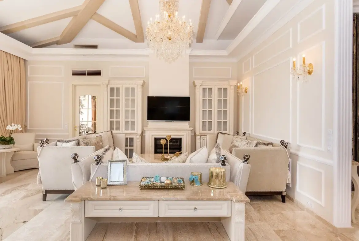 First class villa with pool in a gated complex in Sunny Beach for sale