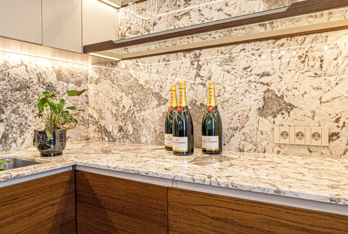 Designer three-bedroom apartment on Sofia’s prestigious Saborna street