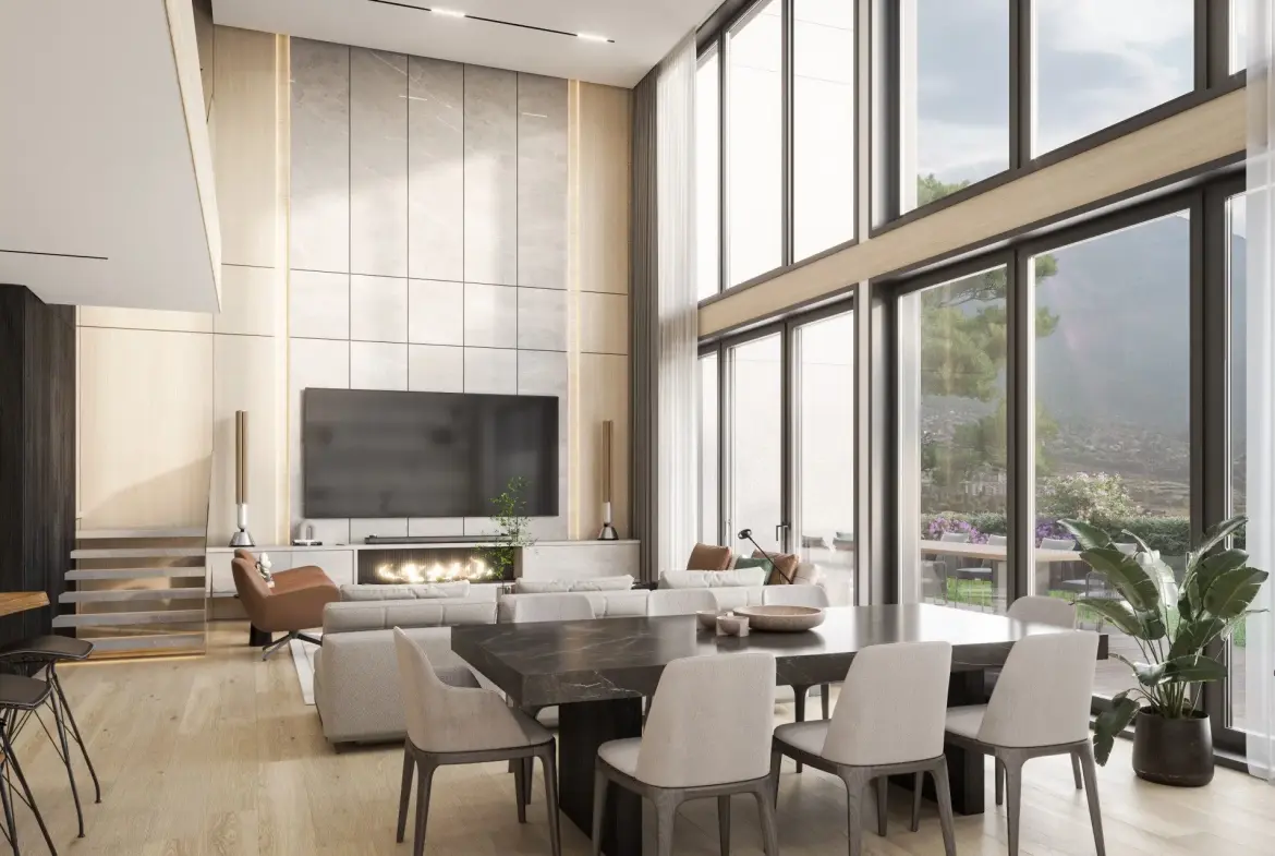 Terraced house in a luxury gated residential complex in the Kambanite area.