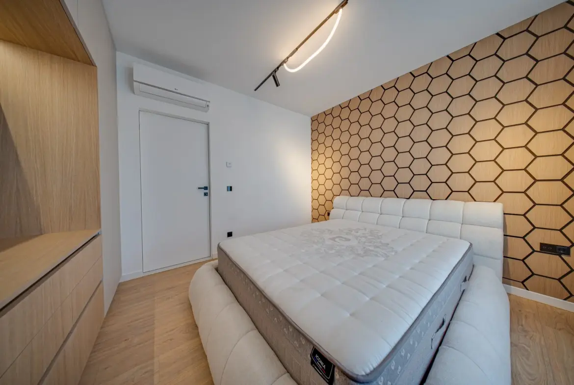 Luxurious two-bedroom apartment in an iconic, innovative building Kosher