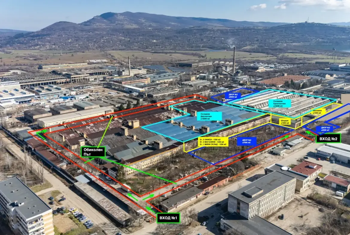 Industrial complex with exceptional potential for manufacturing, logistics and investment for sale