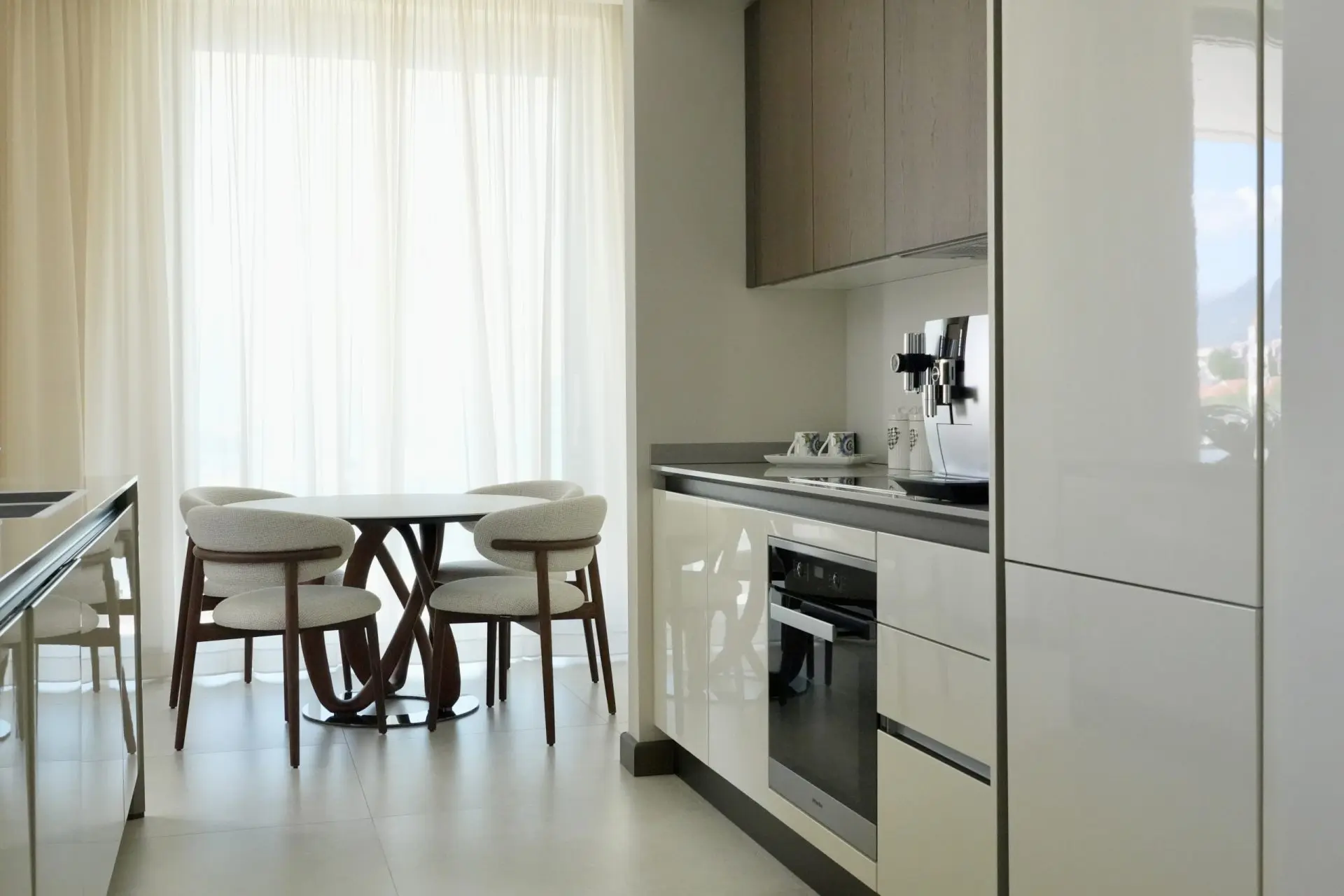 Luxury two-bedroom apartment in Portonovi Marina Village