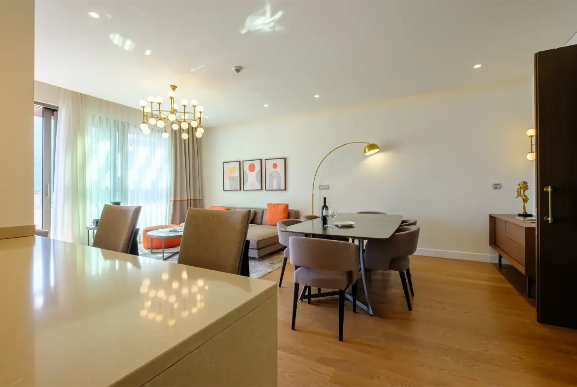 Modern two-bedrooms apartment at Marina residence, Portonovi
