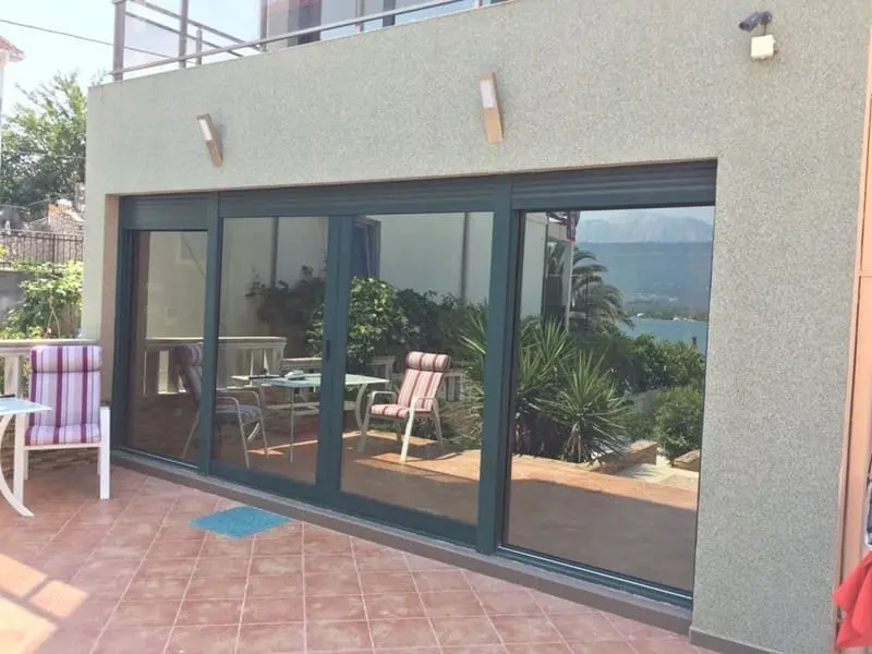 Villa with private beach and pier