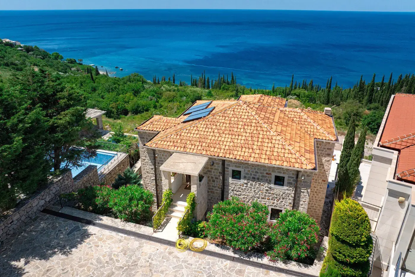 Designer stone villa, Drobni Pijesak, Budva