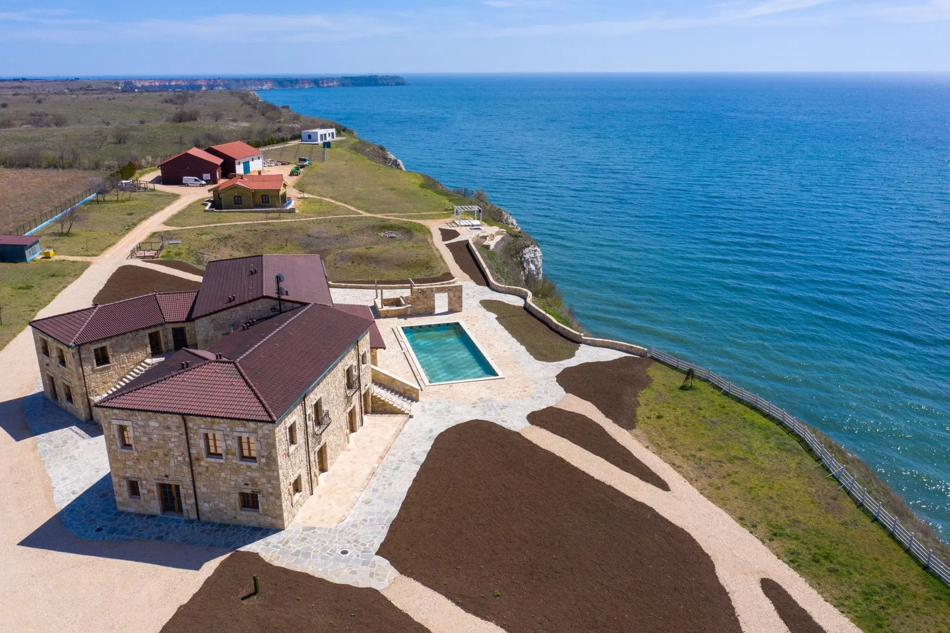 A stone jewel eight kilometers south of Cape Kaliakra for sale