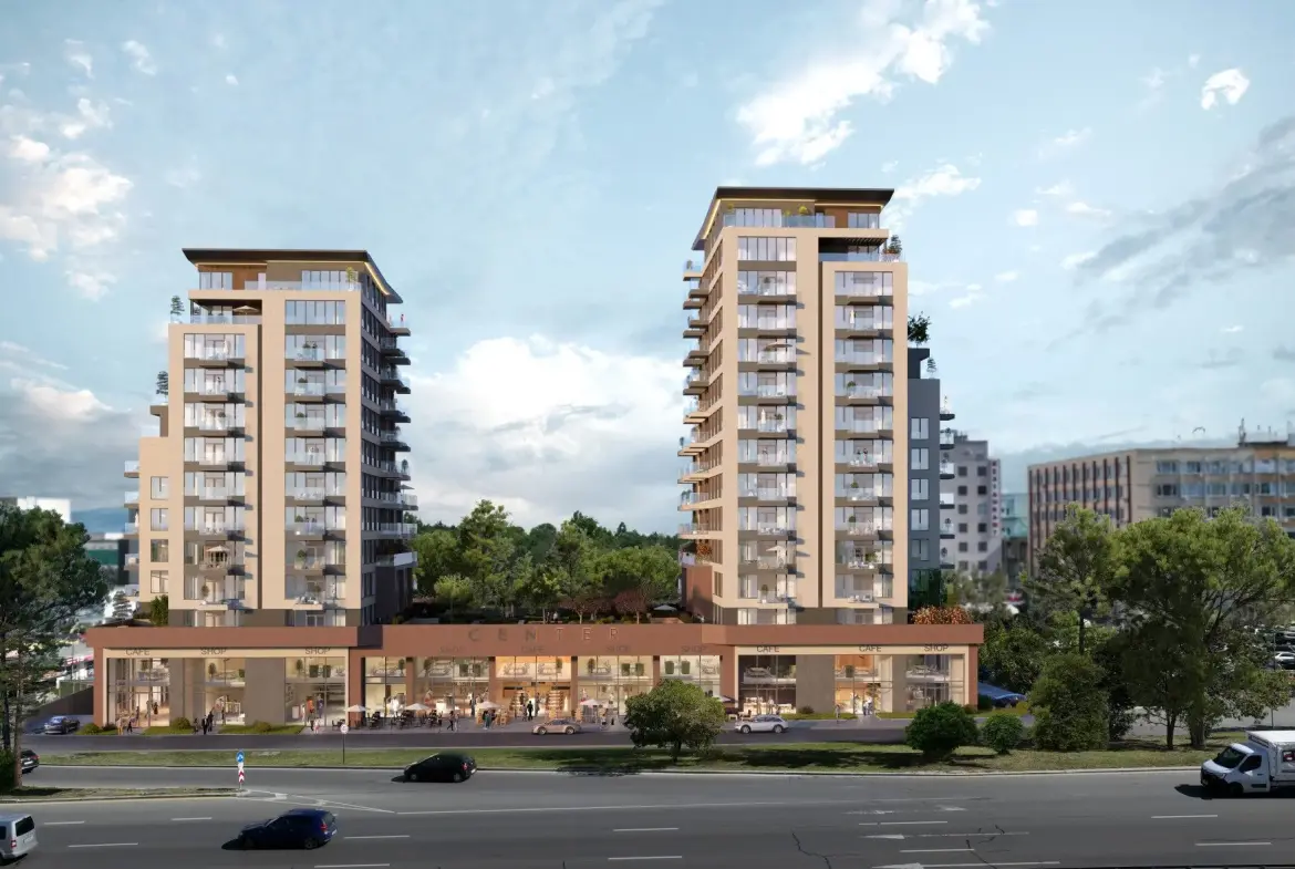 Shop in the newly built residential building GATEWAY TOWERS on Tsarigradsko shose Blvd.