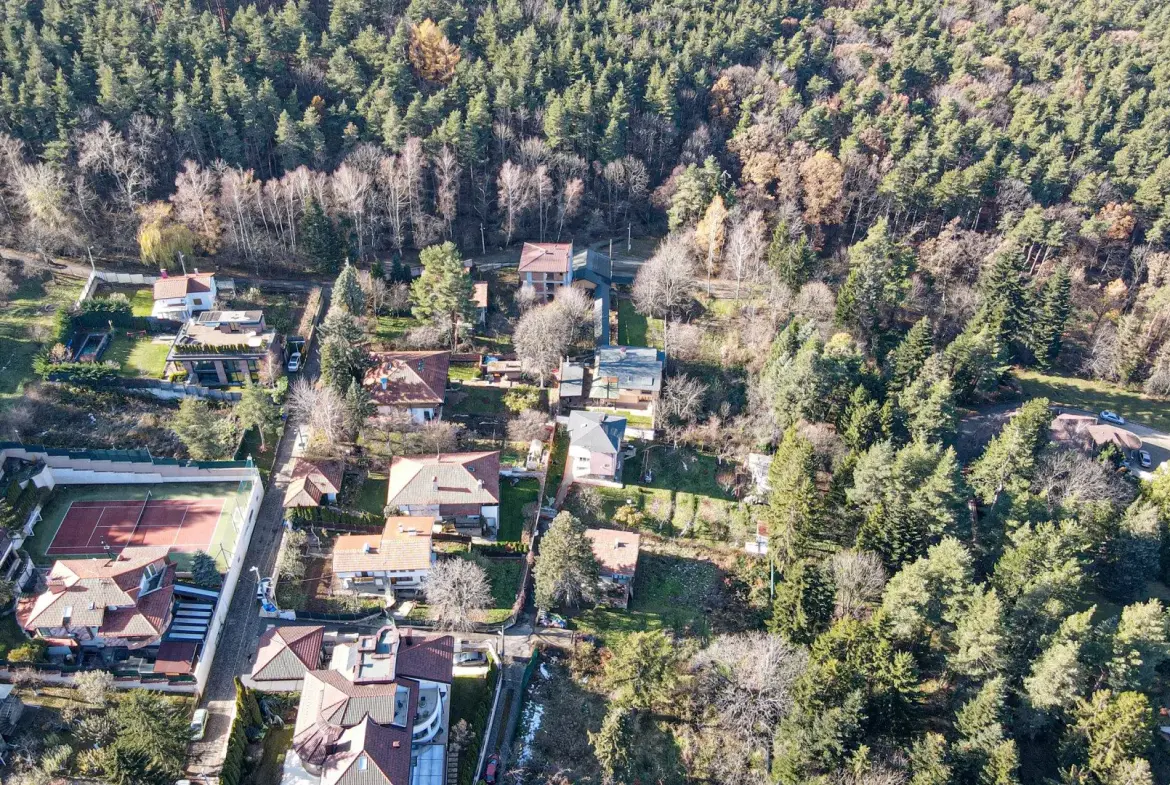 Plot in Boyana with a great location for sale