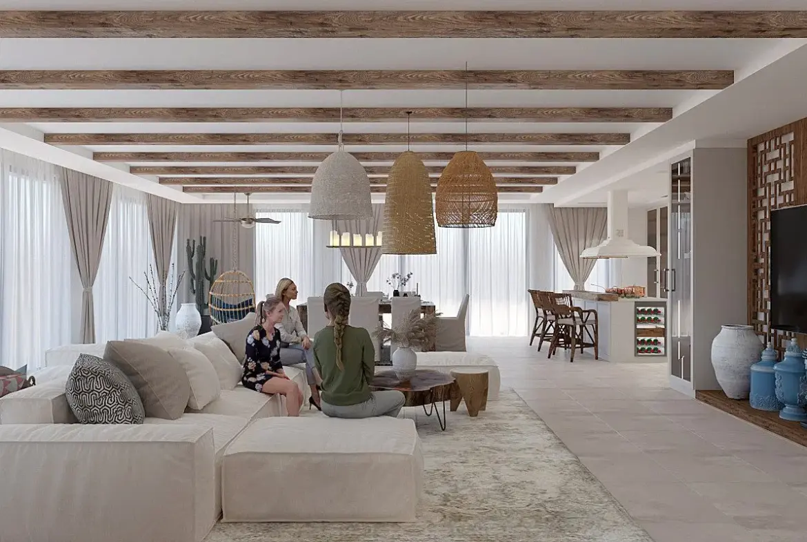 Luxury house with exceptional panoramic sea views