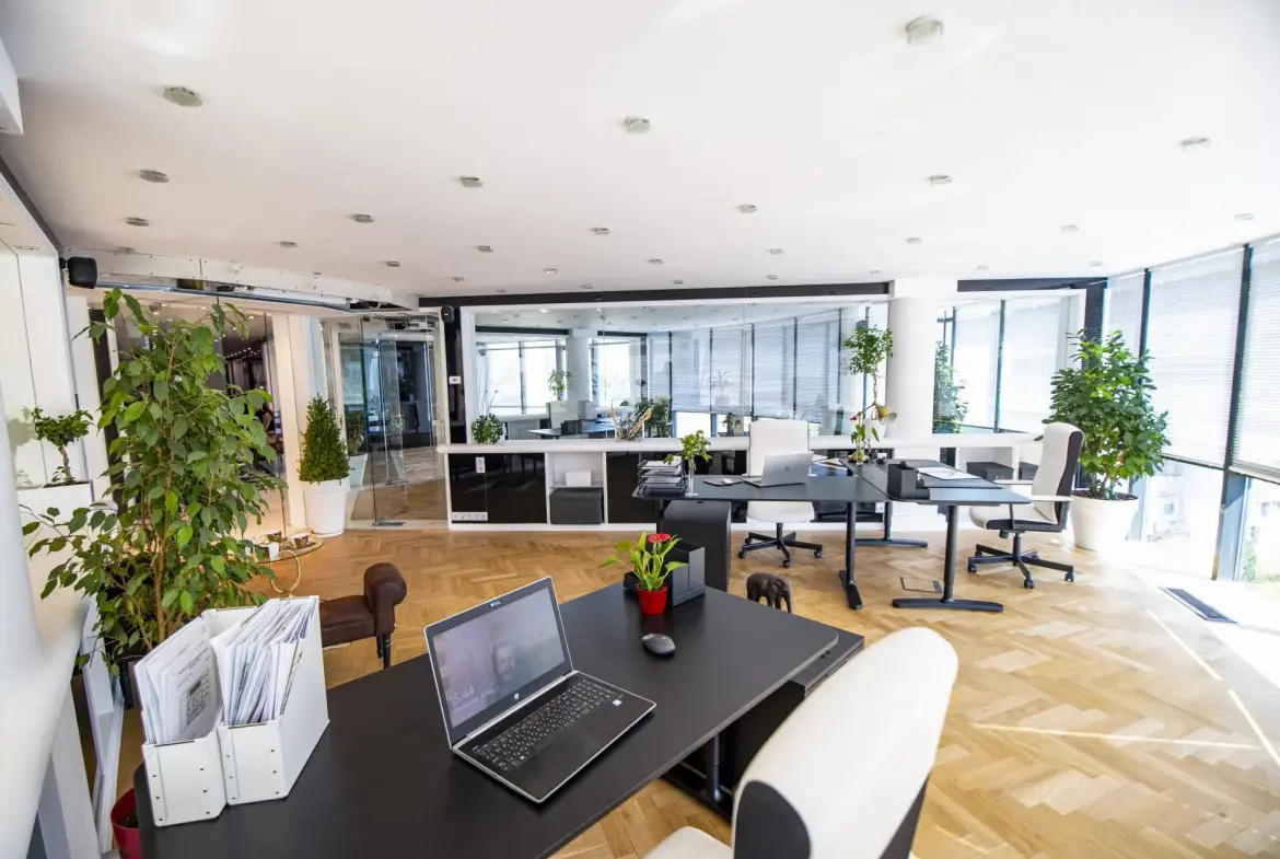 Spacious floor of a business building located in Hadji Dimitar district
