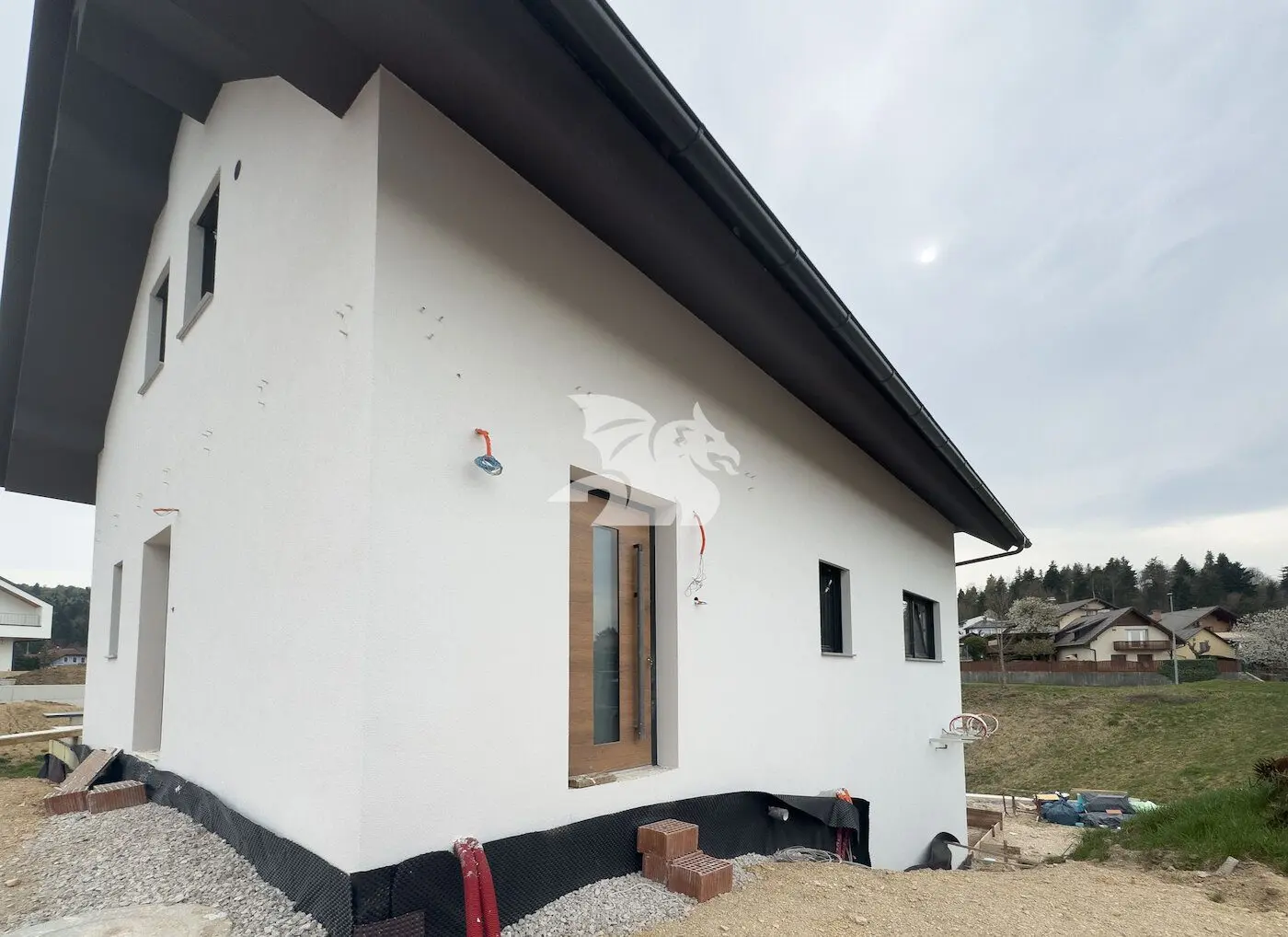 House, Double flat – Logatec, Ljubljana – suburbs