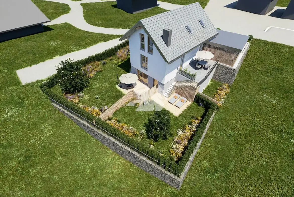 House, Double flat – Logatec, Ljubljana – suburbs