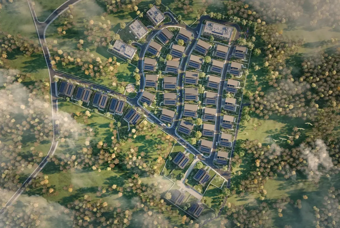 Single-family house in a new luxury gated residential complex
