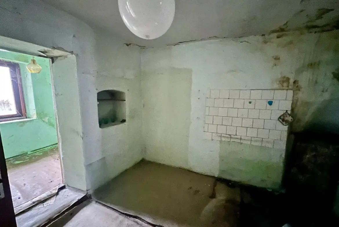 Soča area – Charming House in need of renovation in the Soča Valley