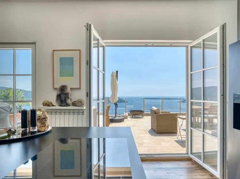 Two premium villas with sweeping Adriatic views near Herceg Novi