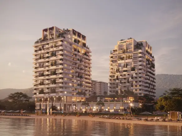 Luxurious Penthouse at the beachfront five-star complex in Budva