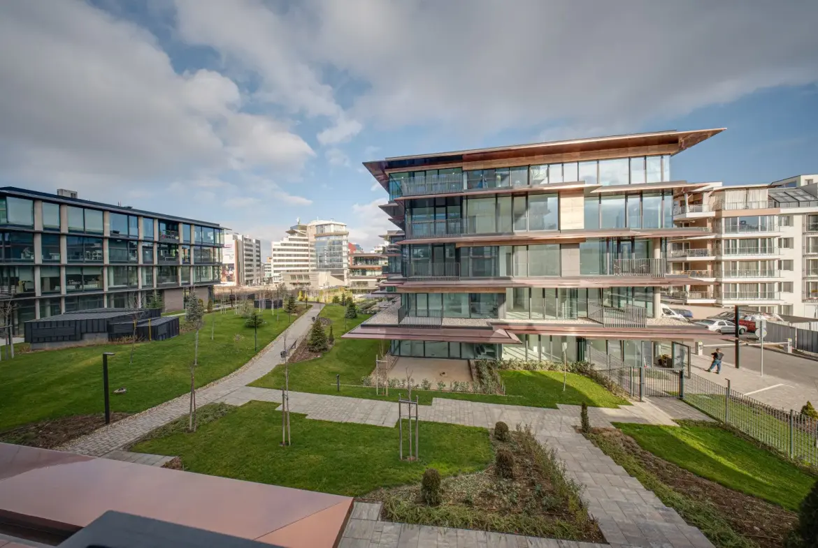 Luxurious two-bedroom apartment in an iconic, innovative building Kosher
